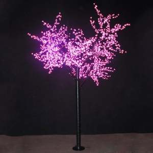 ANPU-Decoración Led para árbol de Navidad, árbol de flores de cerezo, <span class=keywords><strong>Arbol</strong></span> Led de Navidad, 4x2,8 m - Product Image 3