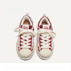 2026 Trendy Casual <b>Walking</b> Sneakers Men <b>Women</b> Custom Canvas Trainers Mesh Lining Spring Quality Fashion Rubber Insole - Product Image 3