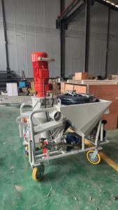 Machine à projeter le ciment automatique à bas prix pour le plâtrage mural – Approvisionnement direct usine - Product Image 2