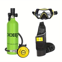 Nouveau DIDEEP 33.81oz cylindre de plongée sous-marine Portable reniflard bouteille de plongée corps principal