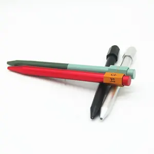 Nieuwigheid Metalen Matte Aangepaste Kleur Roterende Decompressie Fidget Antwoord Pen Roterende Bal Punt Spinner Pen