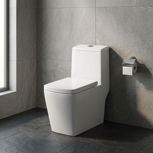 Vente chaude 1 pièces toilette éthiopie populaire Golden Dragon Water Closet S-trap siège de toilette monobloc pour Ehiopia - Product Image 3