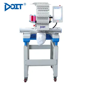 DT 1201-CS embroidery designs sewing machines swf embroidery machine Single head compact embroidery machine