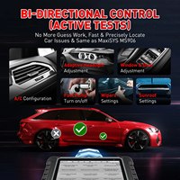 Autel MaxiPRO MP808S Herramientas de diagnóstico Control bidireccional OBD2 Escáner automotriz Codificación ECU Escáner de diagnóstico Actualización MP808
