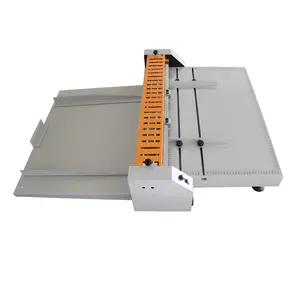 SG-660E Multifonction Haute Vitesse 660mm Électrique Papier Rainage Perforation Demi Machine De Découpe Avec Papier Empileur