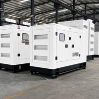 Fabrikneuer automatischer Diesel-Stromerzeuger mit 40 kW, 60 kW, 75 kW Leistung, 3-Phasen-Wasserkühlung, 30 kW leiser Stromgenerator zum Verkauf
