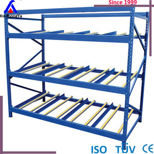 Sistema de Almacenamiento de Rodillos de Acero para Almacenes, Estanterías de Gravedad Automatizadas para Cartones, Sistema de Paletización Móvil de Alta Resistencia de <span class=keywords><strong>XZA</strong></span> Factory - Product Image 3