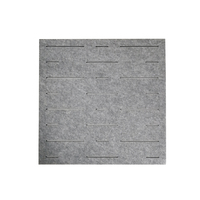 Panneaux décoratifs modernes en feutre PET, dalles en polyester PET pour cinéma, bureau, maison, panneaux muraux autocollants