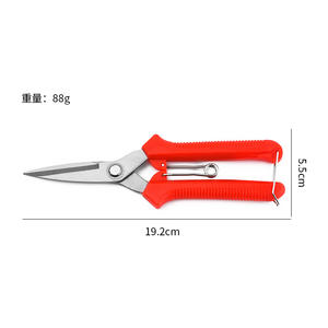 กรรไกรตัดกิ่งไม้ Hg แบบ Bypass ทำจากสแตนเลส สีแดง ขนาด 10-20 มม. สำหรับตัดแต่งกิ่งไม้ผลในสวน - Product Image 4