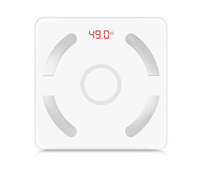 Balance connectée intelligente en verre <span class=keywords><strong>de</strong></span> 6 mm pour le shopping en ligne, fabricant <span class=keywords><strong>de</strong></span> balance corporelle avec mesure <span class=keywords><strong>de</strong></span> la graisse corporelle, IMC et sortie USB - Product Image 3