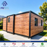 Maison conteneur modulaire extensible certifiée par des ingénieurs australiens, plans conformes aux normes australiennes, 20 pieds, 30 pieds, 40 pieds, 1, 2, 3, 4, 5 chambres, maison de type cottage