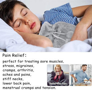 <span class=keywords><strong>Bouillotte</strong></span> Très Chaude Avec Housse Moelleuse Douce Luxe 2L <span class=keywords><strong>Grande</strong></span> <span class=keywords><strong>Bouillotte</strong></span> Chaude Sac d'Eau Chaude pour Nuits Confortables Soulagement <span class=keywords><strong>de</strong></span> la Douleur - Product Image 2