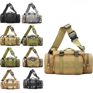 Quality Camouflage outdoor 3P Oxford Tactical bags leisure sports Removable shoulder strap camera backpack for men