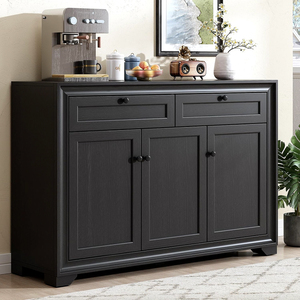 <strong>Sideboard</strong> Buffet Cabinet with Storage, Farmhouse <strong>Sideboard</strong>, Wood Coffee Bar Cabinet for Living Room, <strong>Kitchen</strong> - Product Image 1