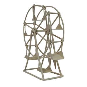 Mini Noria Blanca para Decoración del Hogar, 14 cm de Altura, 9006935097030 - Product Image 3