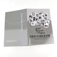 Brochure A5 personnalisée haut de gamme avec logo, impression numérique, papier d'art, piqûre à cheval, estampage à chaud, manuel parental, film durable