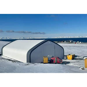 Abri de stockage d'usine chinois, grande tente dôme en PVC à double treillis, abri en tissu, grande tente d'entrepôt industrielle en matériau PVDF - Product Image 4