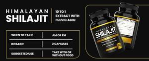ODM/OEM Private Label Pure Himalayan <b>Shilajit</b> Enzyme Supplement Trace Minerals Immune Support 60 Capsules/Bottle - Product Image 5