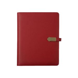 2026 PU Leather Eco Friendly Luxury Loose <b>Leaf</b> Notebook Metal Buckle Custom Logo Business Journal Diary Vintage Hardcover Office - Product Image 2