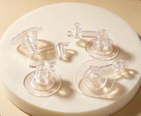 Valve d'air en plastique transparent soudable de haute qualité avec bouchon de retenue et attache anti-fuite pour produits gonflables en PVC