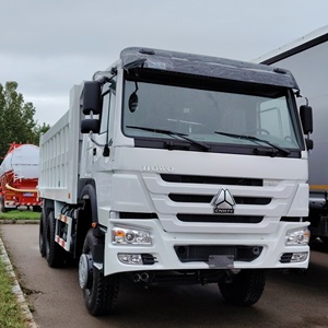 Camion benne d'occasion robuste HOWO 6x4 371HP Euro2 à conduite à gauche avec caméra arrière 360° et climatisation automatique – Approvisionnement direct - Product Image 5