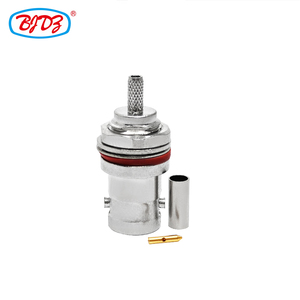 Nhà Máy Giá BNC nữ Jack hembra uốn vách ngăn không thấm nước rg179 cáp đồng trục kết nối connecteur RoHS trong kho - Product Image 2