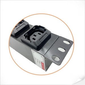 Chất Lượng Cao 19 Inch 1u Metered Đơn Vị Phân Phối Điện 7 Way Pdu C13 Ổ Cắm Điện Rack Mount PDU - Product Image 4