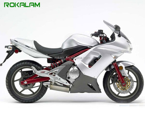 Kit de Carenado para Motocicleta Kawasaki Ninja 650R ER6F <span class=keywords><strong>ER</strong></span>-<span class=keywords><strong>6F</strong></span> <span class=keywords><strong>ER</strong></span> <span class=keywords><strong>6F</strong></span> 2006 <span class=keywords><strong>2007</strong></span> 2008, Color Blanco Plateado, Repuesto - Product Image 1