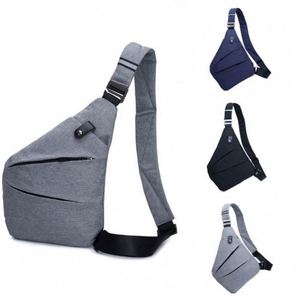 Sac à bandoulière décontracté de haute qualité, multifonction, antivol, sac de poitrine pour homme - Product Image 1