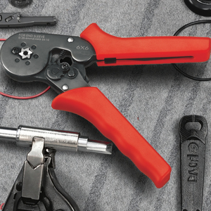 Tự điều chỉnh lục giác uốn tay công cụ thợ điện Carbon dây thép ferrule Kìm kết nối an toàn DIY lớp Metric OEM - Product Image 4