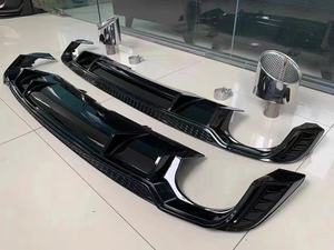 מתאים עבור אודי a5 שדרוג s5 rs5 rs5 אחורי ספוילר ערכת גוף פחמן יבש סיבי פחמן בד אוניברסלי אחורי פגוש האחורי - Product Image 4