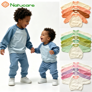 <span class=keywords><strong>Pull</strong></span> en molleton à imprimé dessin animé pour garçons, style classique, écologique, 260 g/m², sweat-shirt brodé, vêtements décontractés pour enfants - Product Image 4