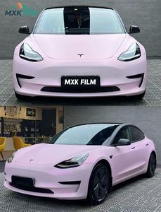 ฟิล์ม MXK 1.52*16ม. คุณภาพสูง เงา ฟิล์มกันรอยสีรถยนต์แบบด้าน เปลี่ยนสีได้ สำหรับรถเทสล่า รุ่น <span class=keywords><strong>3</strong></span> ปี 2025 - Product Image 3