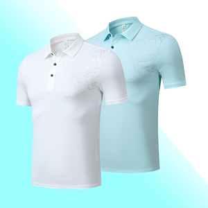 Polo de ajuste holgado de tela elástica más vendido, camisetas deportivas para correr, ajuste de golf - Product Image 2