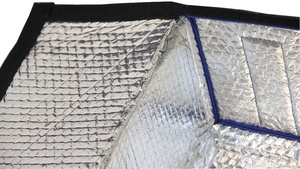 Doublure de caisse isotherme réutilisable en aluminium robuste avec <span class=keywords><strong>isolation</strong></span> à bulles, imperméable, pour caisses en plastique - Product Image 4