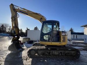 Excavatrice Komatsu Pc138us d'occasion, 90% neuve, d'origine, de haute qualité, excavatrice Komatsu d'occasion japonaise Pc 110 120 130 138us en vente - Product Image 3
