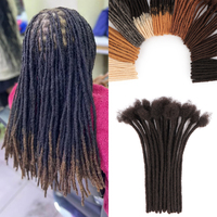 OrientFashion Locks Cheveux Naturels Dreadlocks Cheveux Humains Afro Dread Locs Extensions de Cheveux Humains pour Salon Vente en Gros