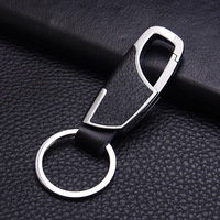 2022 hommes en cuir voiture porte-clés taille personnalisée suspendu porte-clés pendentif nouvel an cadeau mousquetons promotionnels