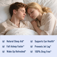 Complément alimentaire en gommes pour le sommeil OEM/ODM avec mélatonine et L-théanine, camomille, mûre, zen