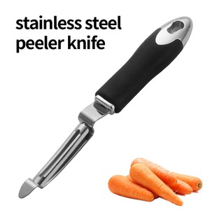 Thép không gỉ khoai tây cà rốt Peeler dao tiện ích nhà bếp cắt rau công cụ - Product Image 2