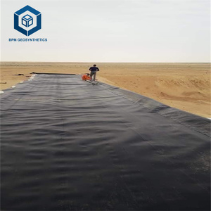 ペルーにおける埋立プロジェクト用の2mm厚黒色<span class=keywords><strong>HDPE</strong></span>ジオメンブレン池ライナー - Product Image 1