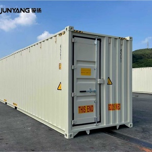 Contenedor de Envío Seco de 40 pies (40') HC de Acero Corten con Puertas Dobles, Precio de Fábrica en China, para Recogida de Carga Conveniente - Product Image 1