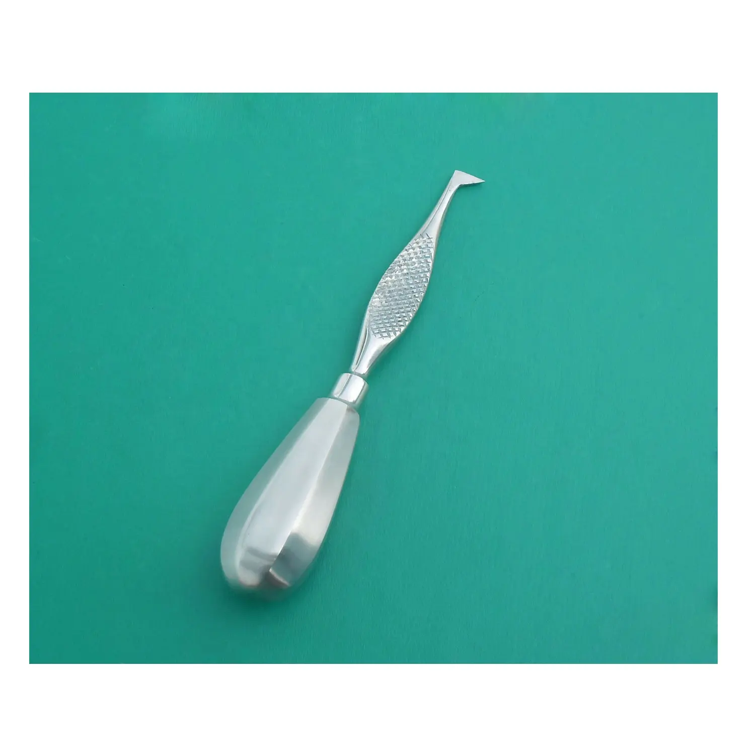 Lift akar Schlemmer perawatan gigi, lift akar kiri baja anti karat Dental melengkung minimal invasif