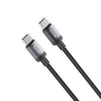 Tendencia 1,5 M 240W 100W Usb 2,0 Cable 48V 5a Usb C a Usb C Cable de carga súper rápida Cables de datos para teléfonos I 15 A Android Pc