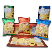 Emballage personnalisé en aluminium et plastique imprimable thermoscellable pour chips, format sur mesure