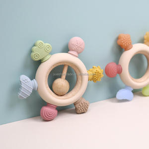 2025 nouveauté personnalisé mignon sans BPA Silicone bébé <span class=keywords><strong>dentition</strong></span> doux en bois bébé <span class=keywords><strong>anneau</strong></span> <span class=keywords><strong>de</strong></span> <span class=keywords><strong>dentition</strong></span> pour l'alimentation et la mastication produit <span class=keywords><strong>de</strong></span> <span class=keywords><strong>dentition</strong></span> - Product Image 4