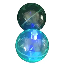 Offre Spéciale Jouet Balle Diamant Surface 55mm LED CLIGNOTANT Ballon Gonflable De L'eau