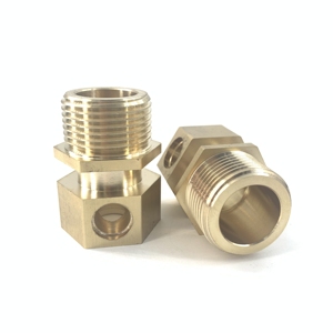 Brass quay phần CNC biến Brass Bộ Phận Cơ khí Hpb59-1 CNC gia công phụ tùng ô tô - Product Image 3