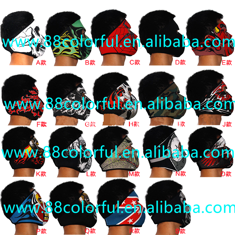 Couverture complète du visage