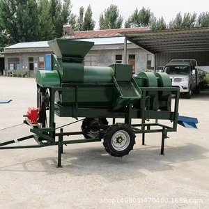 เครื่องนวดข้าวอเนกประสงค์แบบ PTO สำหรับข้าวโพด ถั่วเหลือง ข้าว ข้าวสาลี อุปกรณ์ฟาร์มสีเขียว - Product Image 2